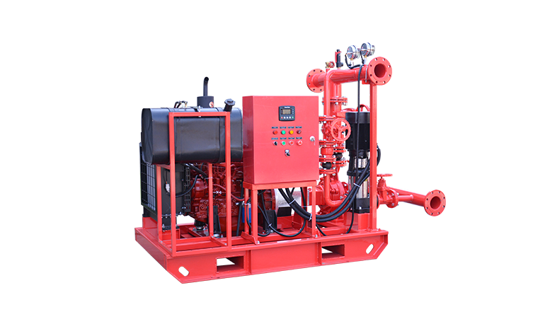 DJ Fire Pump Set--(Diesle pump + Jockey pump)